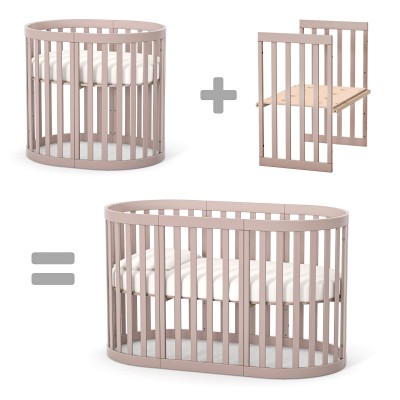 Veres - комплект розширення ліжечка Roma (140x70 см) • Cappuccino