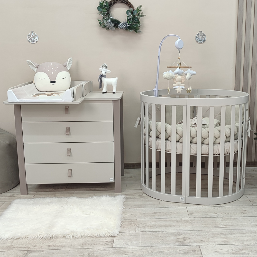 Veres Monaco 900 - komoda dziecięca 90cm • Cappuccino Cashmere Veres Monaco 900 - komoda dziecięca 90cm • Cappuccino Cashmere