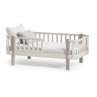 Veres Monaco 160 - łóżko młodzieżowe z drewna bukowego 160x80cm • Cappuccino Cashmere Veres Monaco 160 - łóżko młodzieżowe z drewna bukowego 160x80cm • Cappuccino Cashmere